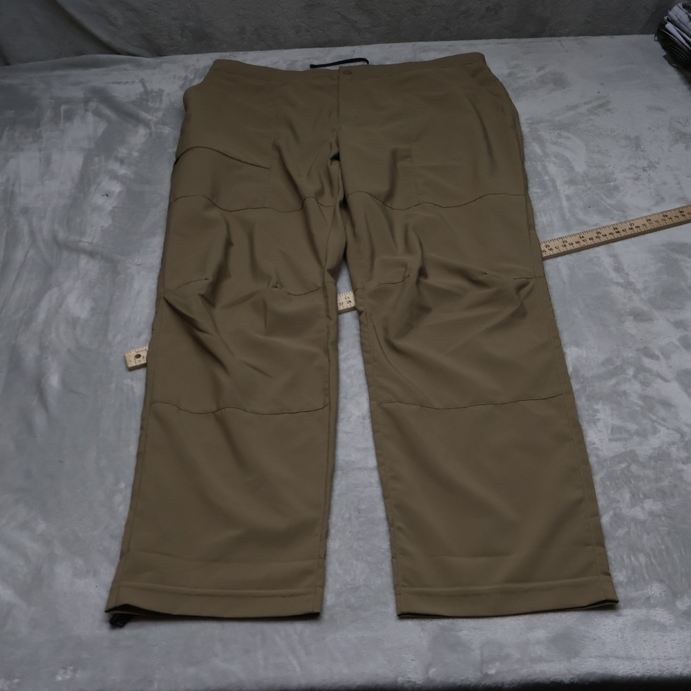 Mountain Hardwear Pants Mens 38x34 Brown Technical Ripstop Double Knee Hiking